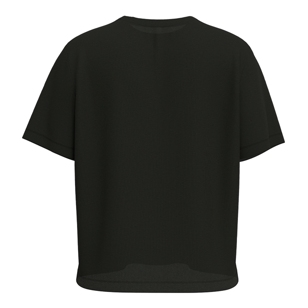 Selected Femme SlfTenny SS Boxy O-Neck Tee Black