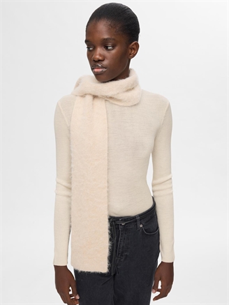 Selected Femme SlfNaja LS Knit O-Neck Birch