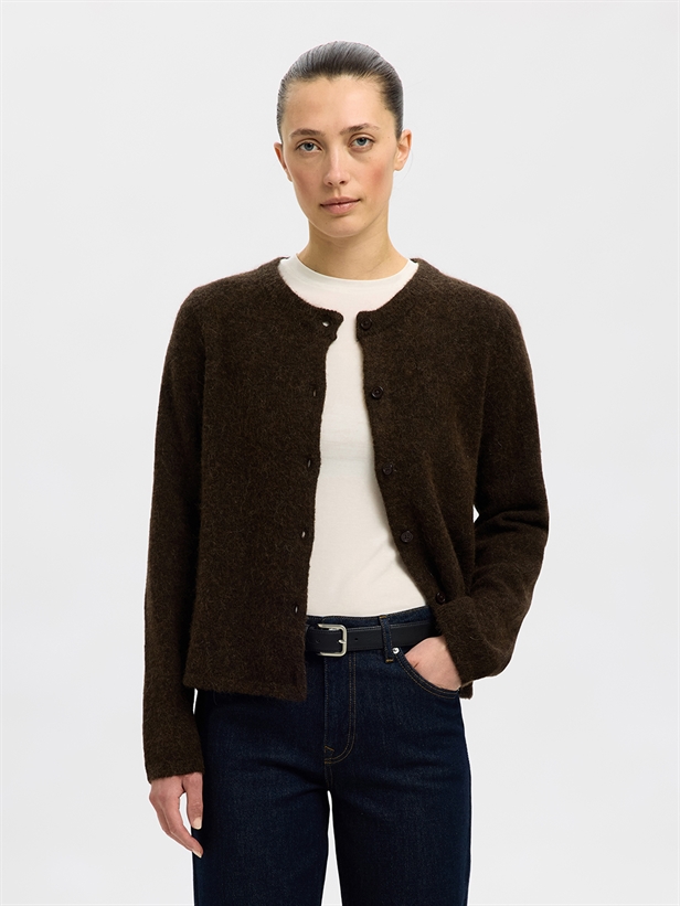 Selected Femme SlfLulu New LS Knit Cardigan Delicioso