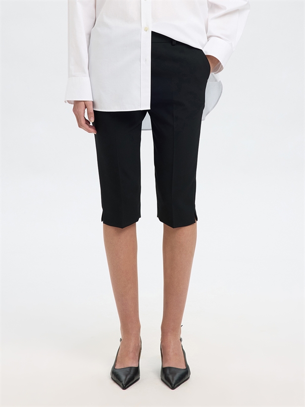 Selected Femme SlfCapri-Rita MW Pant Black