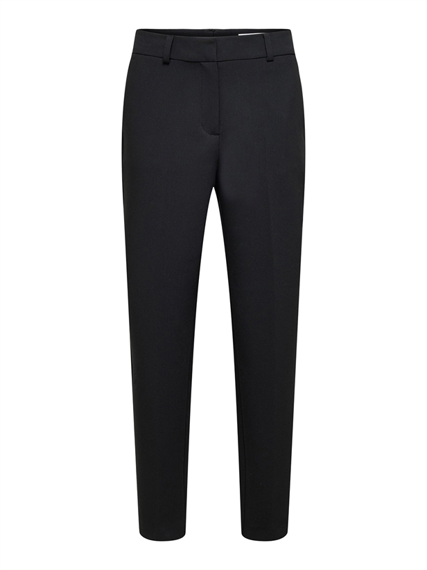 Selected Femme SlfRita-Ria MW Cropped Pant Black