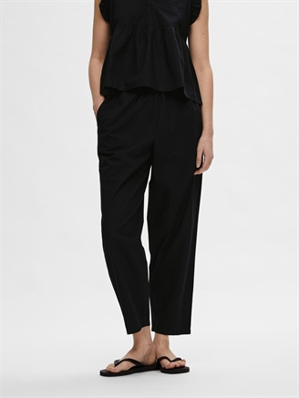 Selected Femme SlfBlair HW Pant Black