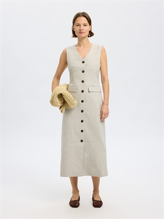 Selected Femme SlfVenja Sun Dress Nomad