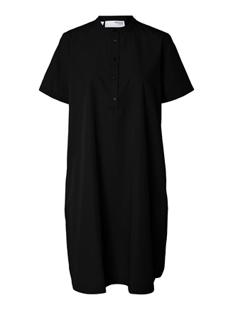 Selected Femme SlfBlair SS Short Dress Black