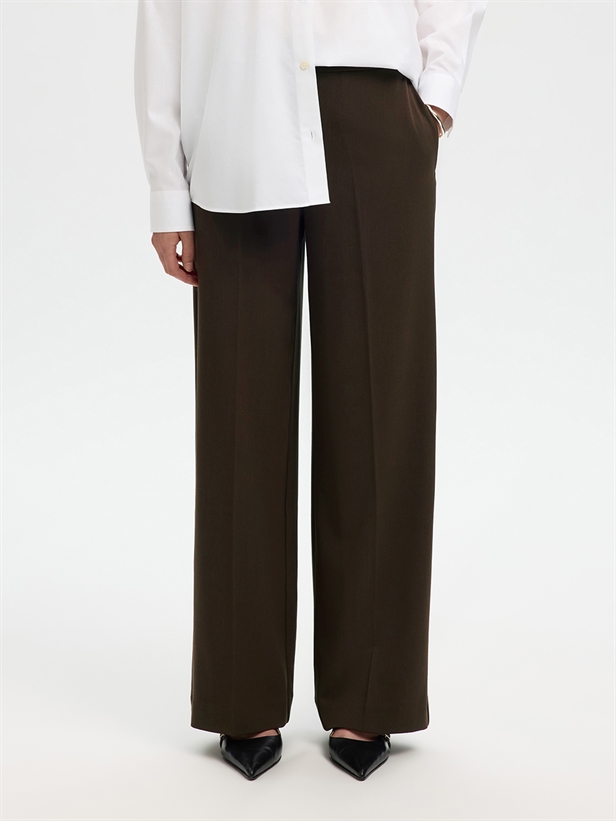 Selected Femme SlfEmma-Tara MW Wide Pant Delicioso