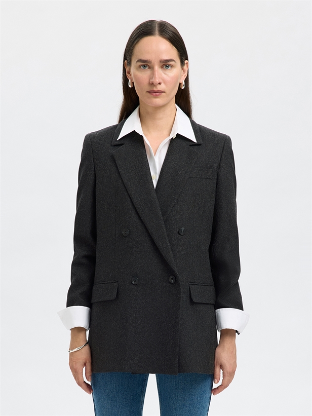 Selected Femme SlfElin Wool Blend Blazer