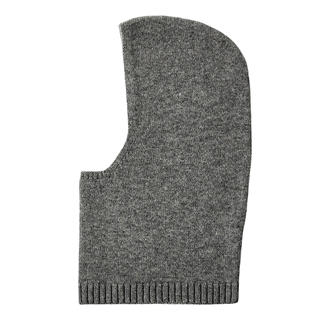 Selected Femme SlfCille Cashmere Blend Balaclava Medium Grey Melange