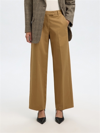 Selected Femme SlfWide Maggi MW Pant Ermine