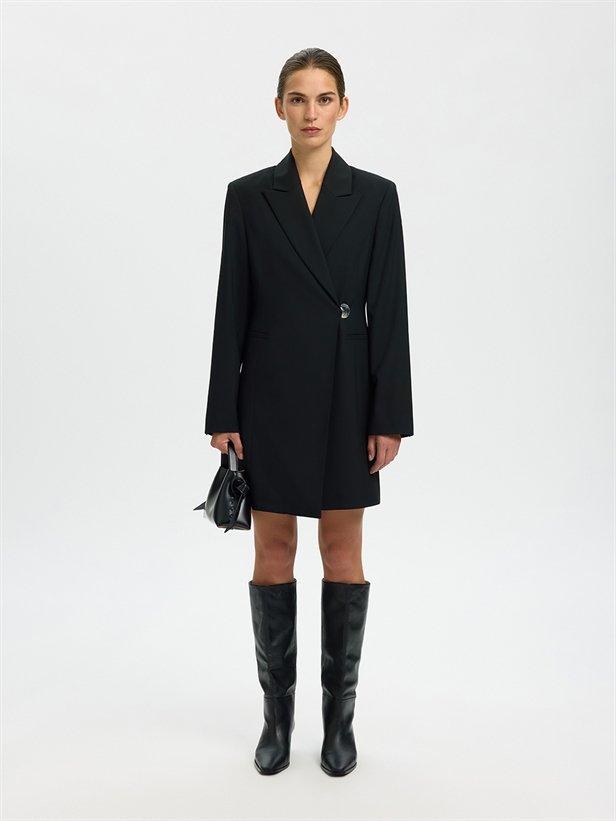 Selected Femme SlfLisa Blazer Dress Black