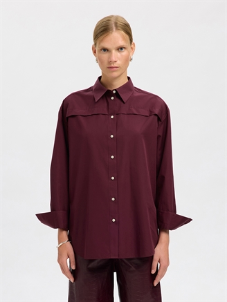 Selected Femme SlfAllison Oversize LS Shirt Fig
