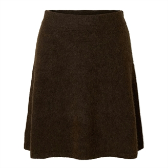 Selected Femme SlfLulu Brushed HW Knit Skirt Delicioso