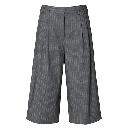 Selected Femme SlfTonia HW Long Shorts Cool Grey