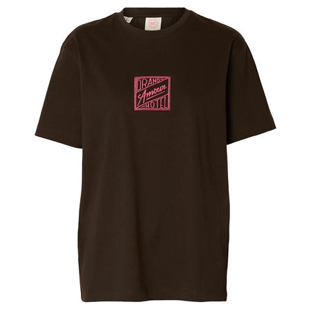 Selected Femme SlfRelaxed Brook SS Hotel Amour Tee Delicioso