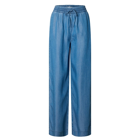 Selected Femme SlfJanna-Viva HW Long Pant Medium Blue Denim