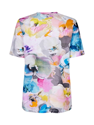 Stine Goya SGMargila T-shirt Short Sleeve Liquified Orchid