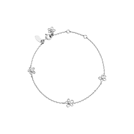 Maanesten Salwa Bracelet 19 cm Silver