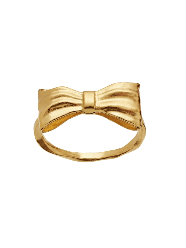 Maanesten Satin Ring Guld