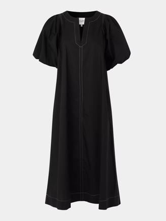 Second Female Larkin Maxi Dress Black