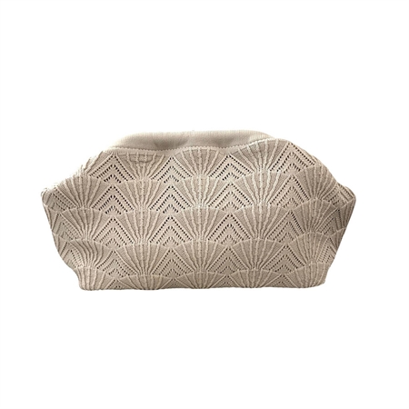 Pico Copenhagen Shelly Clutch Ecru