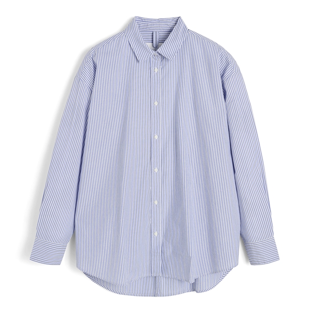 Aiayu Shirt Quilt Petite Mix Air Blue