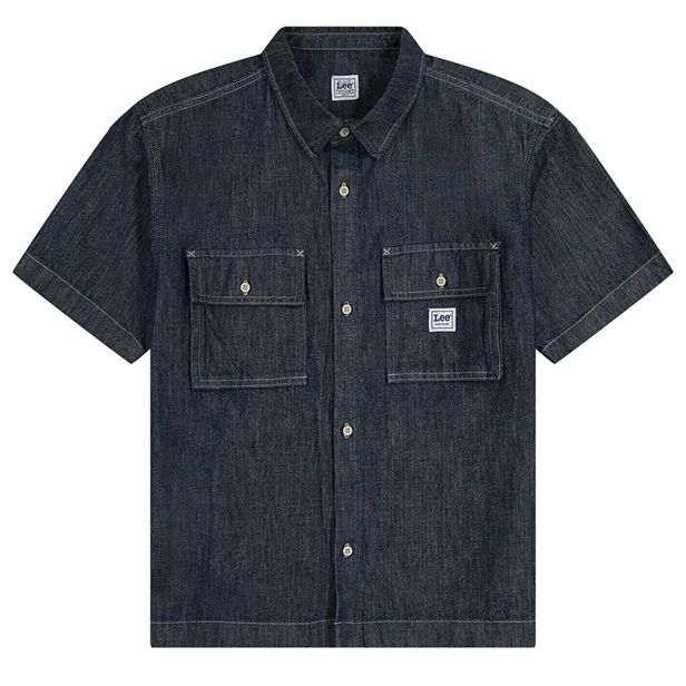 Lee Short Sleeve Workwear Shirt Rinse