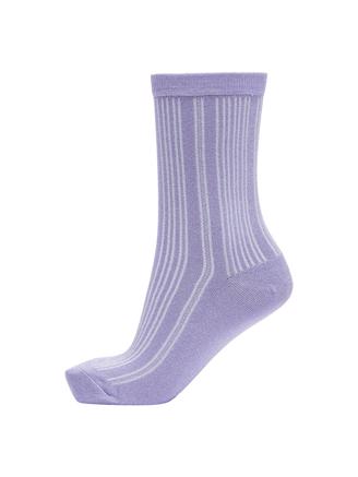 Selected Femme SlfLana Sock Violet Tulip