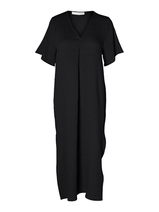Selected Femme SlfMaurine SS Oversize Tunic Dress Black