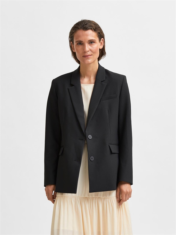 Selected Femme SlfRita LS Classic Blazer Black