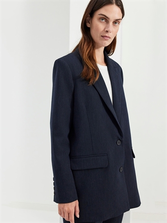 Selected Femme SlfRita LS Relaxed Blazer Dark Sapphire