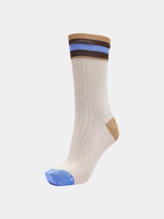 Selected Femme SlfVida Sock Sandshell/Blue