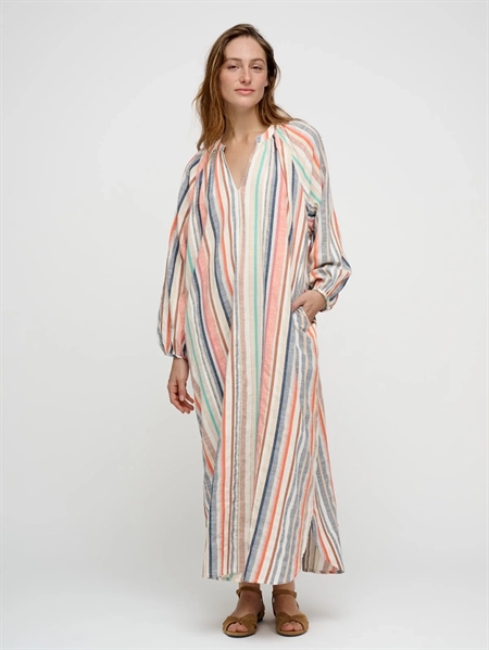 Moshi Moshi Mind Sun Dress Stripe Multi Stripe