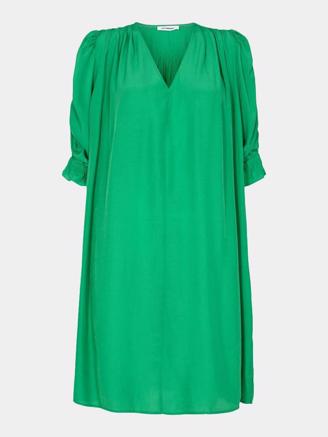 Co Couture Sunrise Pleat Dress Green