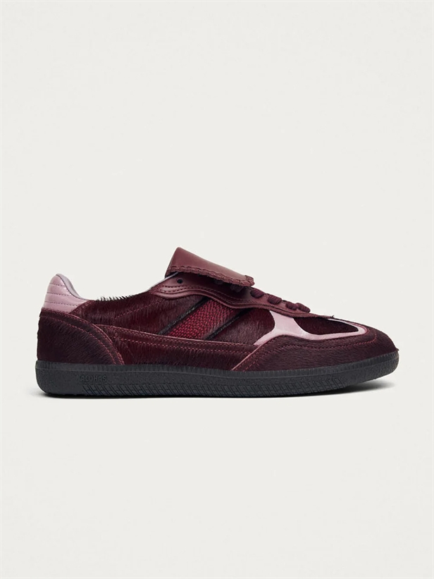 Alohas Tb.490 Club Soft Burgundy Leather Sneakers