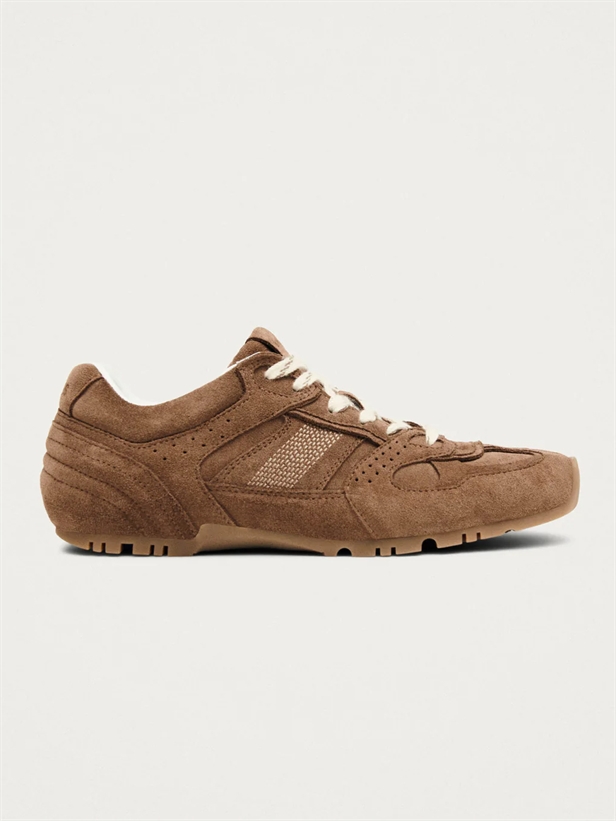 Alohas Tb.56 Suede Brown Leather Sneakers