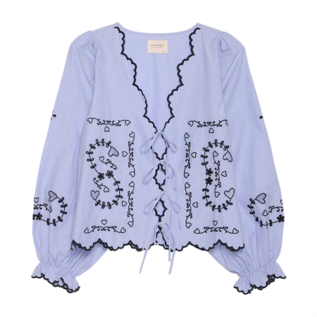 Sissel Edelbo Tone Top Blue Chambray