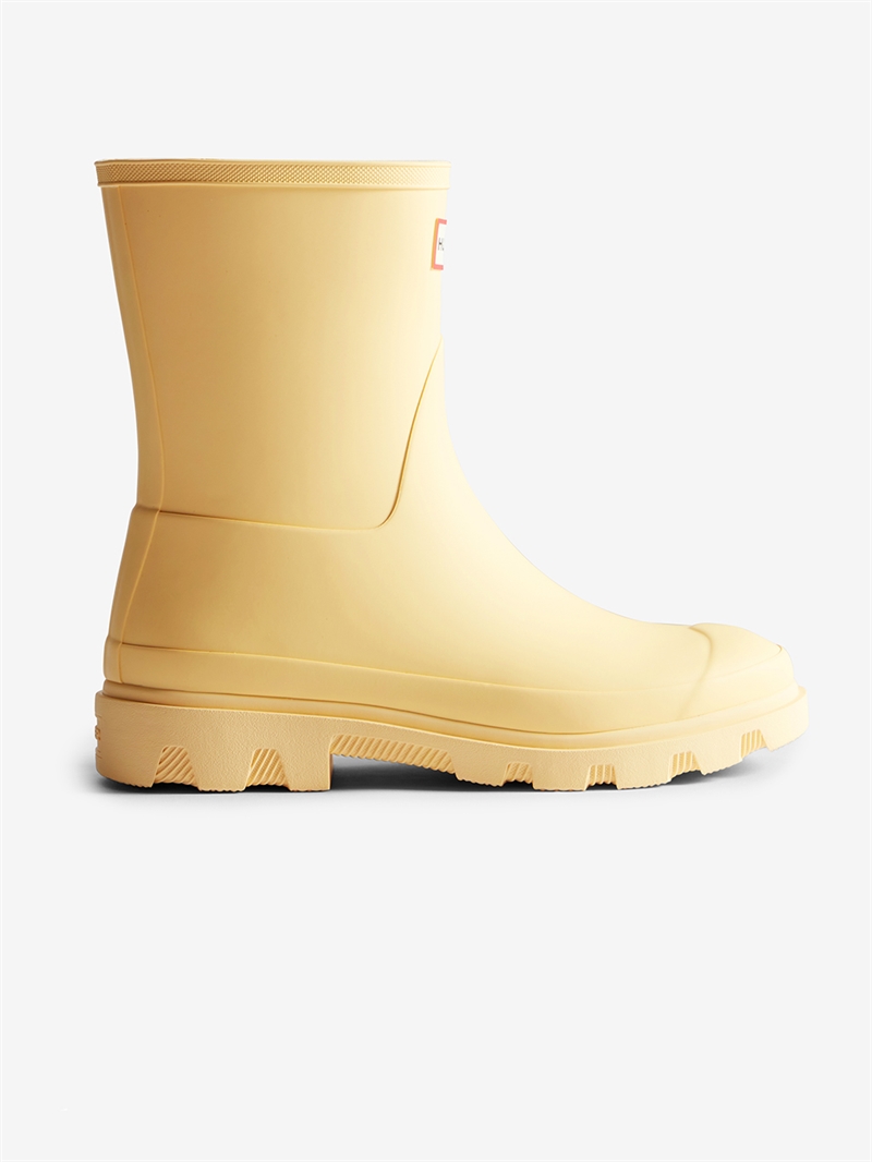 HUNTER Unisex DownPour Short Boot Pale Yellow