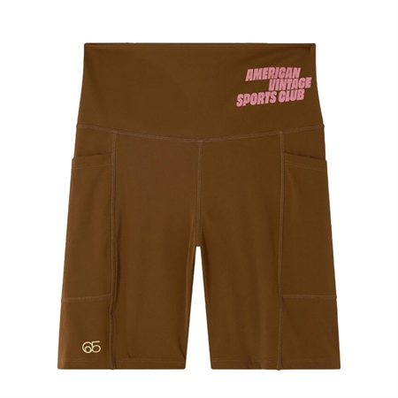 American Vintage USUWAY Shorts Moka