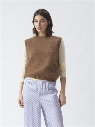 American Vintage VITOW Jumper Chocolate Melange