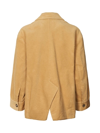 Rabens Saloner Carmeline Corduroy jacket Mustard