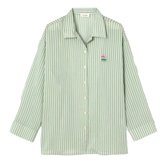 American Vintage RAYRES Shirt Praire Meadown Stripes