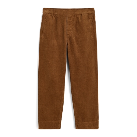 Aiayu Coco Pant Corduroy Cognac i GOTS-certificeret økologisk bomuldsfløjl