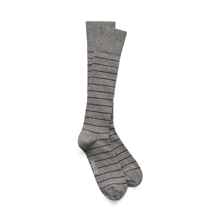 Aiayu Cotton Long Socks Mix Bordeaux