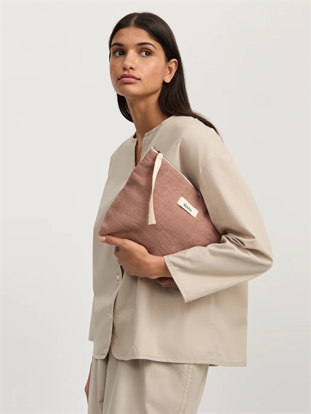 Aiayu Pouch Linen Desert Blush