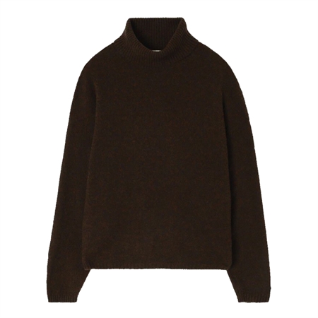 American Vintage OUITY Sweater Choco Melange