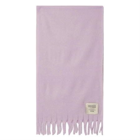 American Vintage ZINACO Scarf Lilac Logo