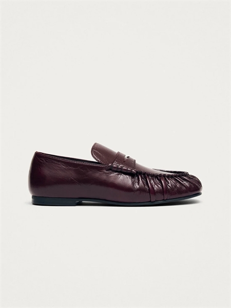 Alohas Aven Rift Burgundy Leather Loafers