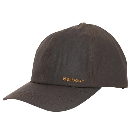 Barbour Belsay Wax Cap Uniform Green vokset kasket