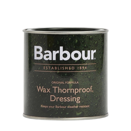 Original Barbour Wax Thornproof Dressing voks i dåse til genimprægnering af voksjakker