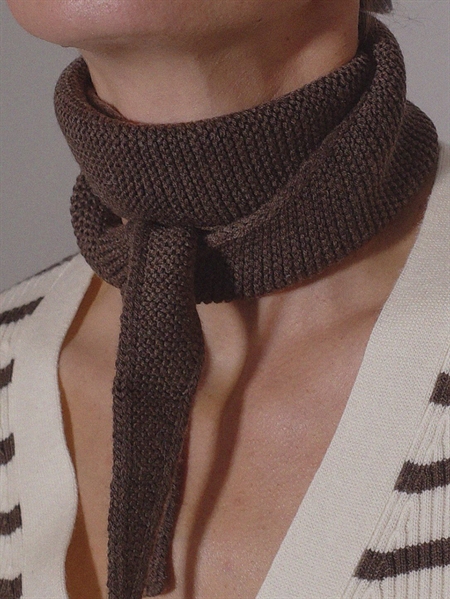 Boii Studios Bisse Scarf OS Brown Melange