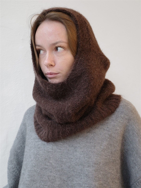 Boii Studios Tini Balaclava OS Dark Brown